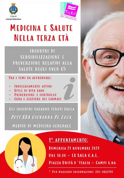 MEDICINA E SALUTE NELLA TERZA ETA'