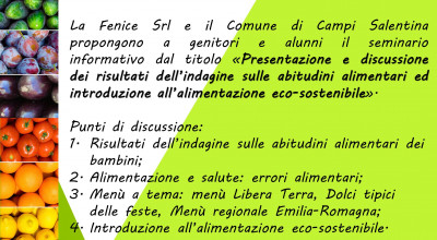 Lunedì 11 Aprile 2016 PROGETTO EDUCAZIONE ALIMENTARE - AMBIENTALE - AL...