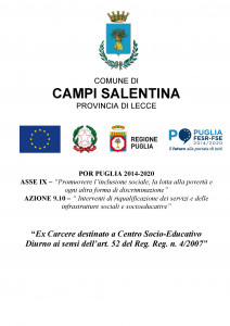 “Ex Carcere destinato a Centro Socio-Educativo Diurno ai sensi dell&rsq...