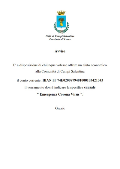 Emergenza Covid-19