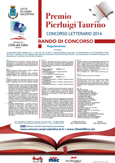Premio Letterario 2014