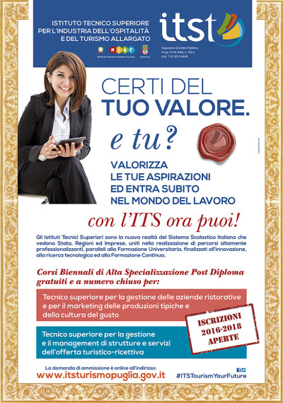 CORSI BIENNALI DI ALTA QUALITA' SPECIALIZZAZIONE POST DIPLOMA GRATUITI A NUME...