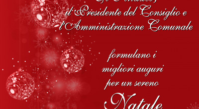 AUGURI DELL'AMMINISTRAZIONE COMUNALE 